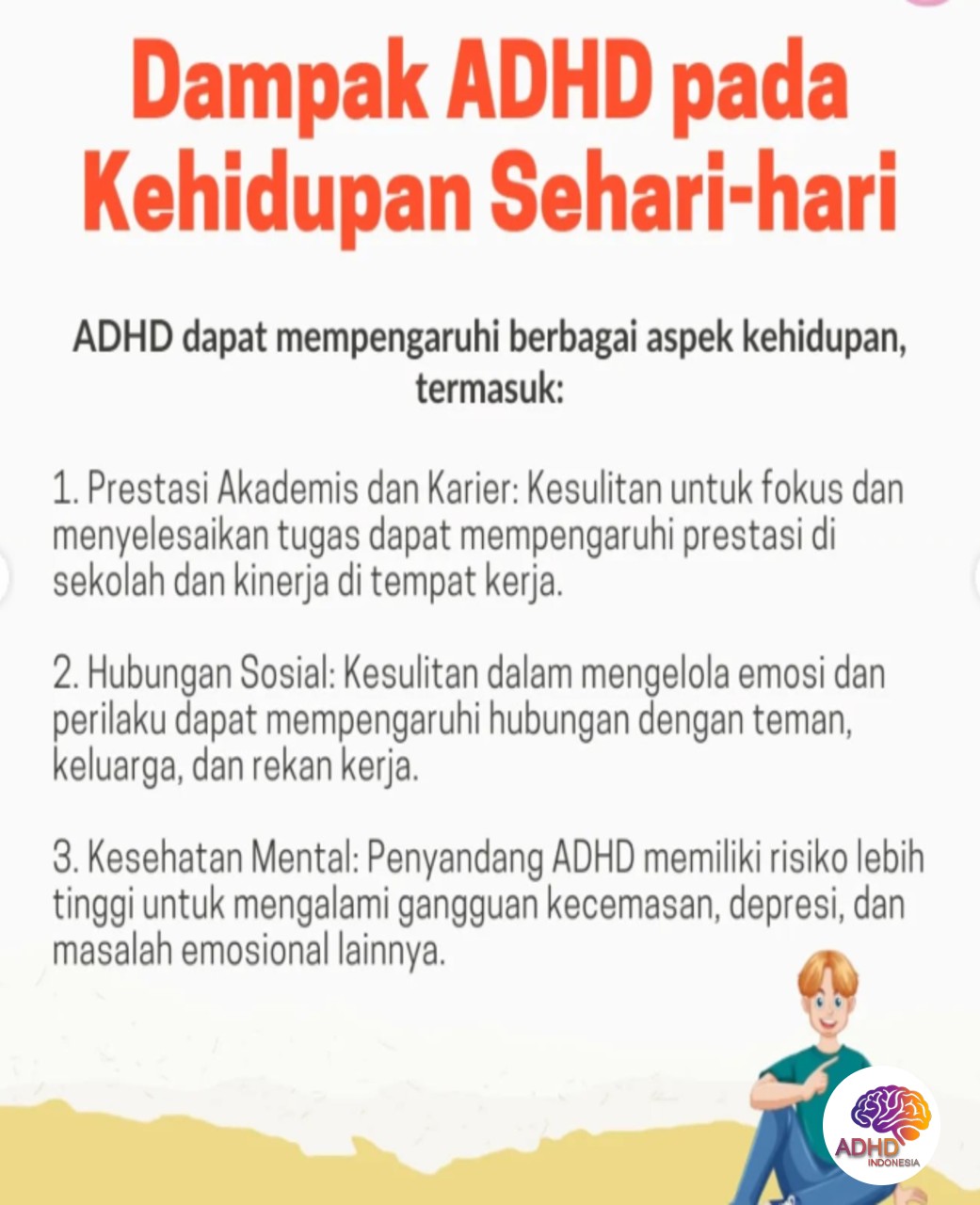 ADHD dan Hubungan Sosial Anak di Lingkungan Sekolah di Kabupaten Muara Enim